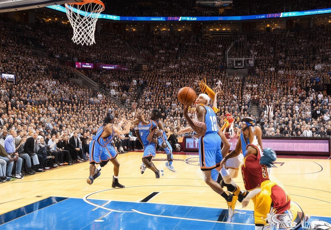 2015-2016 NBA：骑士VS雷霆巅峰对决回顾(图3)