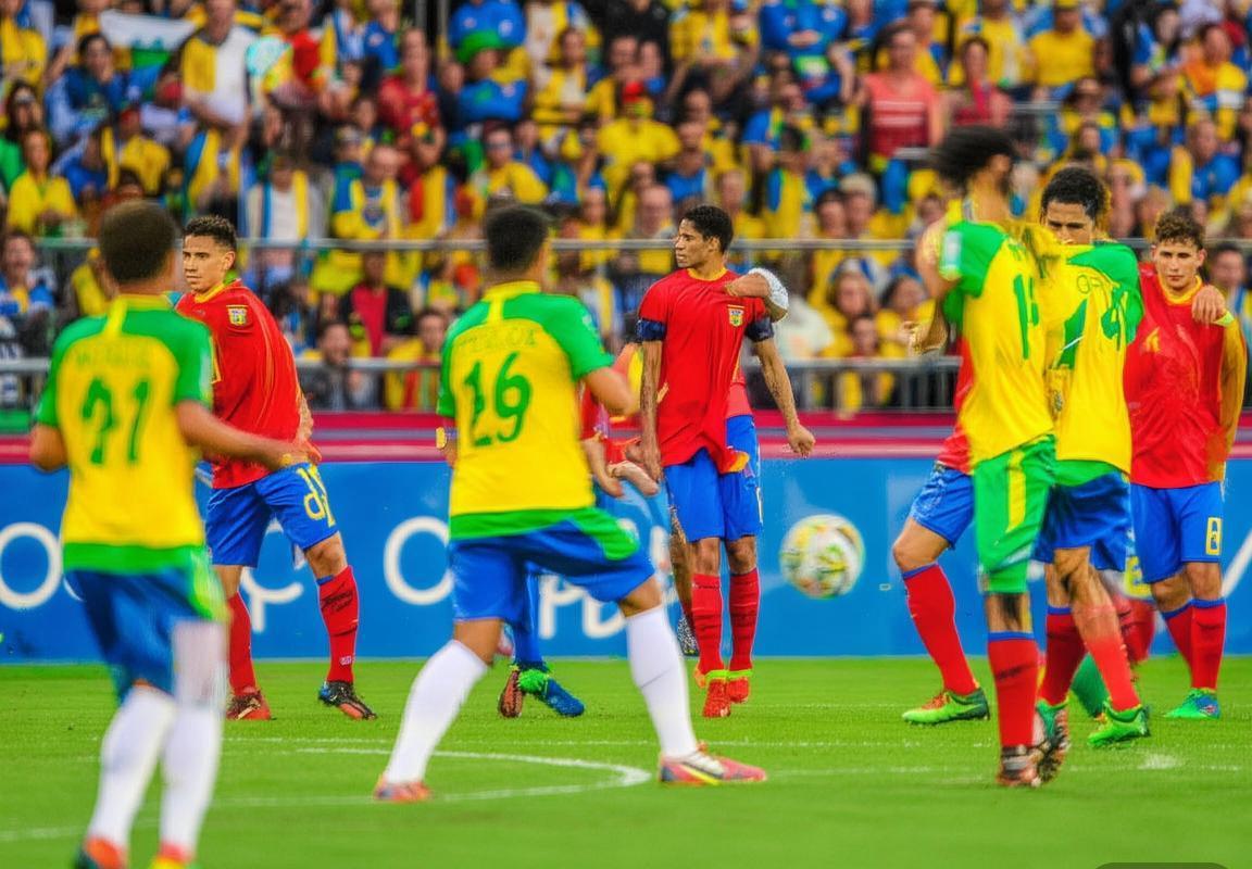 巴西国奥VS哥伦比亚国奥：青春碰撞友谊赛精彩回顾(图4)